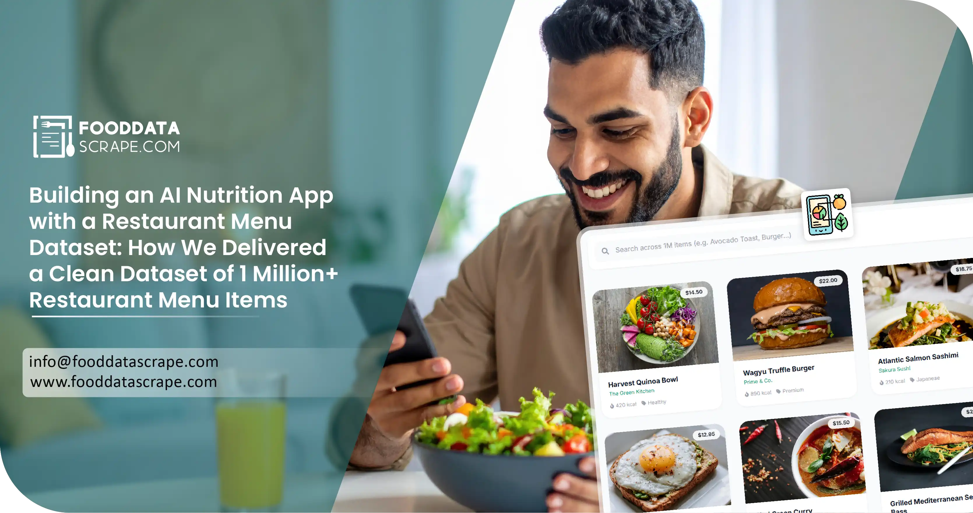 Building an AI Nutrition App with Restaurant Menu Dataset